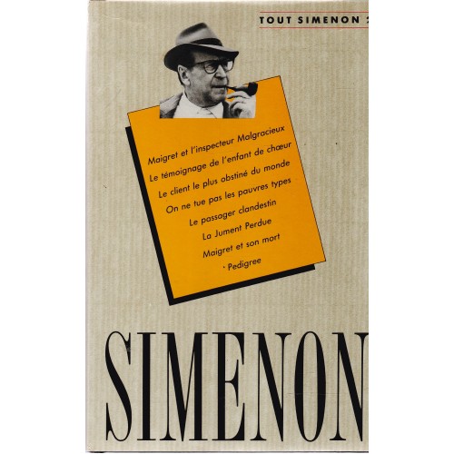 Tout Simenon tome 2  Georges Simenon